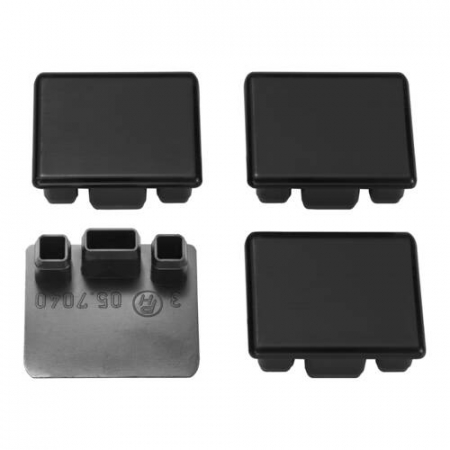 Profiluri Decorative - Set Elemente Închidere Profiluri decorative de Protecție  - 25 mm