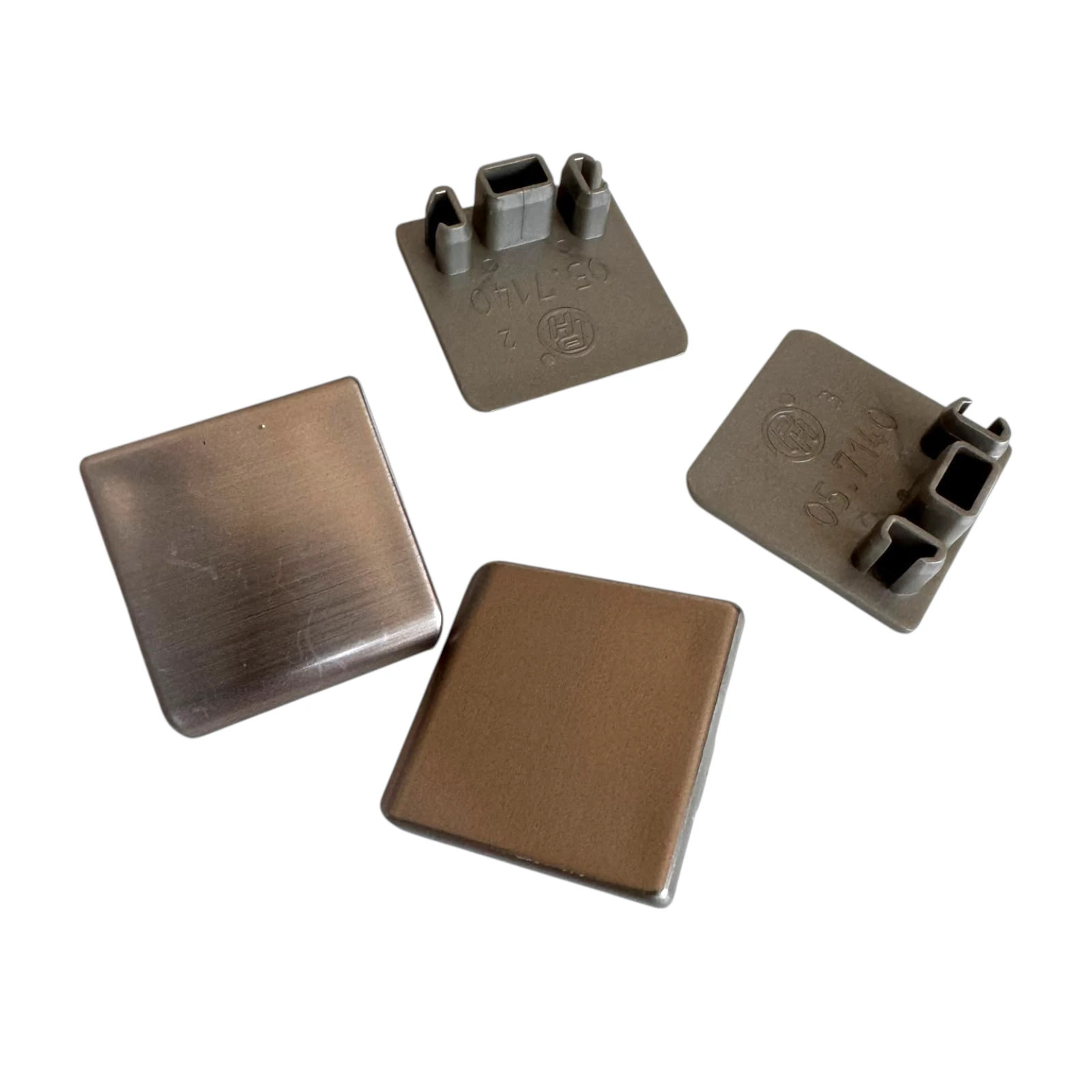 Set Elemente Închidere Profiluri decorative de Protecție - 19 mm [6]
