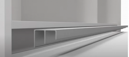 Set de profiluri aluminiu sistem uși culisante TopLine de la Hettich [4]