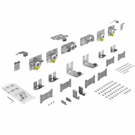 TopLine - Usi culisante aplicate - Set role TopLine L - 3 uși