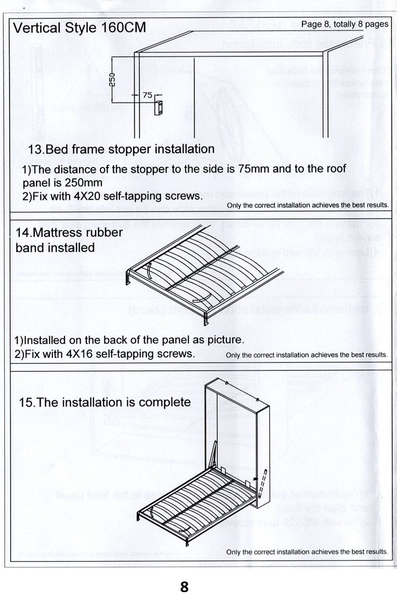 Sistem de pat rabatabil vertical - Eksan [11]