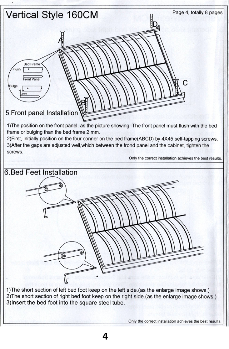 Sistem de pat rabatabil vertical - Eksan [7]