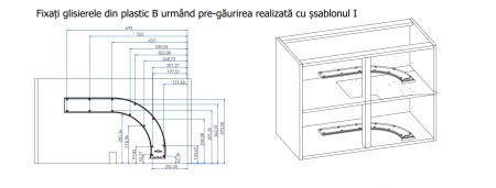 Sistem extractabil 2 coșuri ovale NUVOLA metal cromat Sige [5]