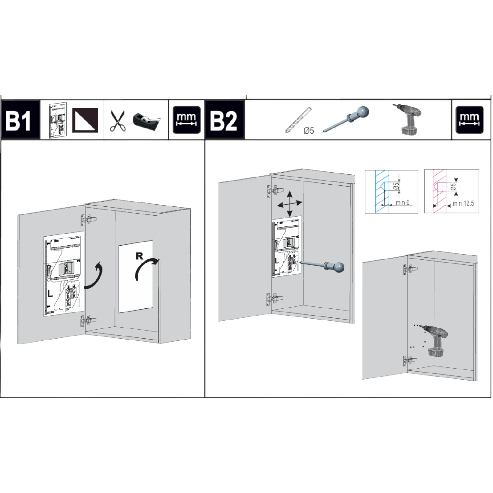 Sistem extractibil iMove  pentru corpuri superioare [11]
