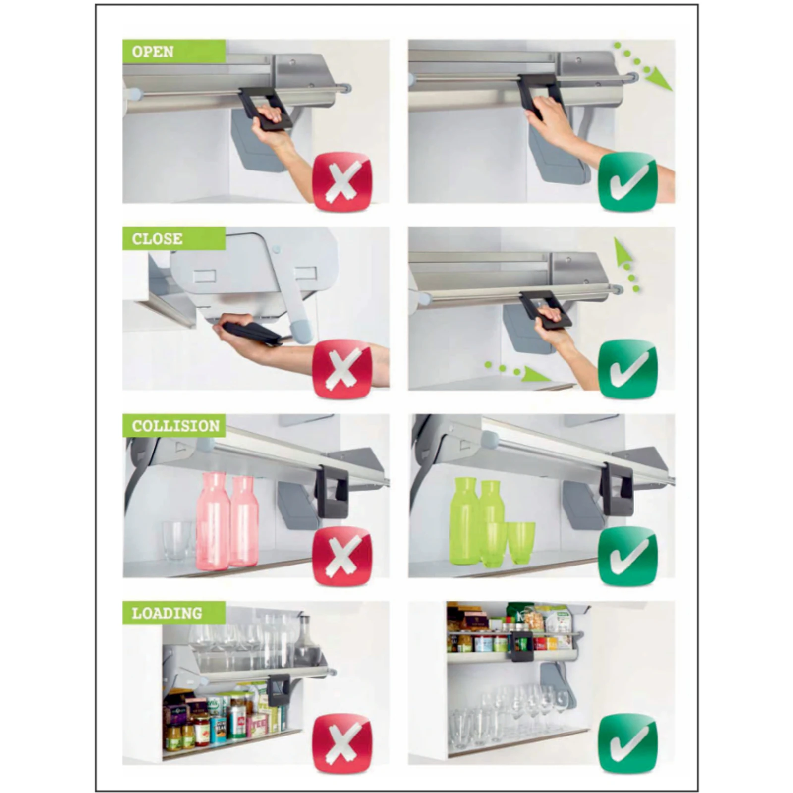 Sistem extractibil iMove  pentru corpuri superioare [16]