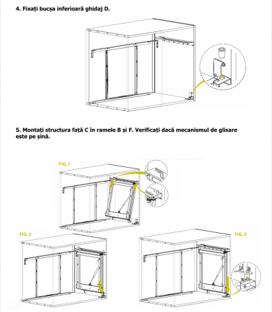 Sistem  Colt 4 Cosuri Antracit Materia marca SIGE [5]
