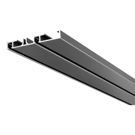 SlideLine M - sistem uși glisante -  SlideLine M-Profil aluminiu 2 căi, uși încadrate
