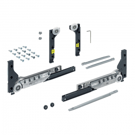 SlideLine M - sistem uși glisante - SlideLine M- Set componente (de rulare și ghidare) cu Silent System