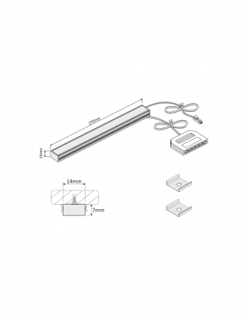Spot LED Pupil MASTER  cu rol de comutator, marca Design Light [2]