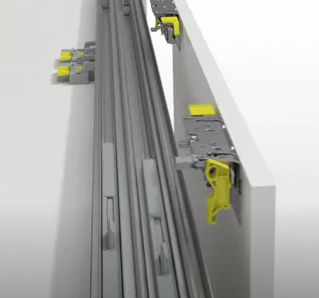 TopLine XL - Set componente rulare și ghidare uși 22-30 mm [11]