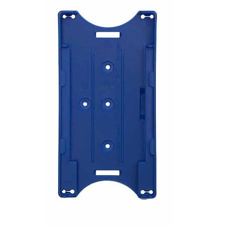 Suport rigid orizontal/vertical deschis, pentru 1 pana la 6 legitimatii, CardKeep, Albastru [1]