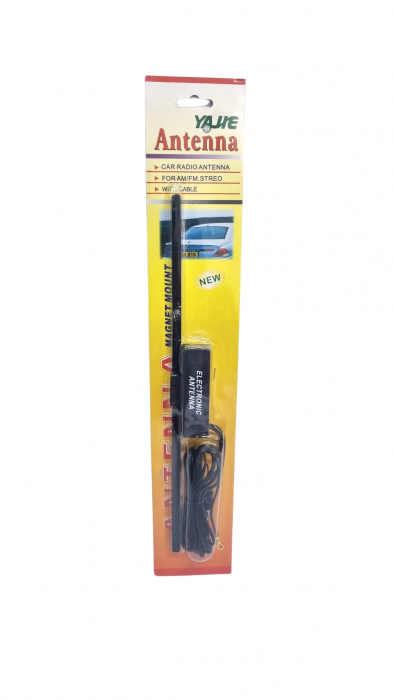 Antena auto Electronica Universala cu Amplificator 12V [2]
