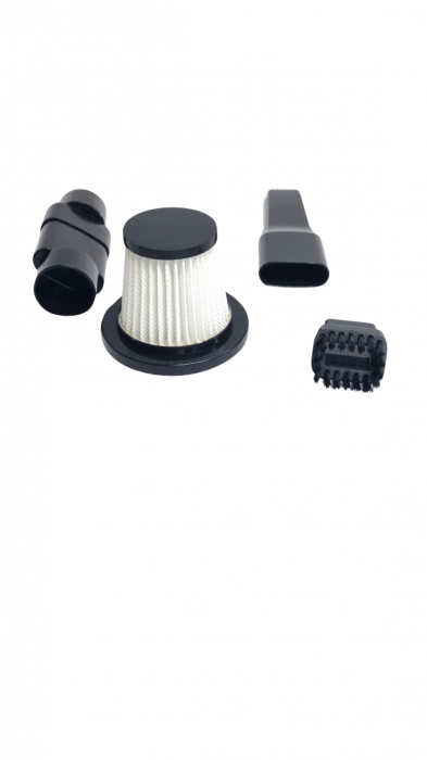 Aspirator Portabil cu Acumulator 120W cu filtru Hepa si Accesorii 12V [4]