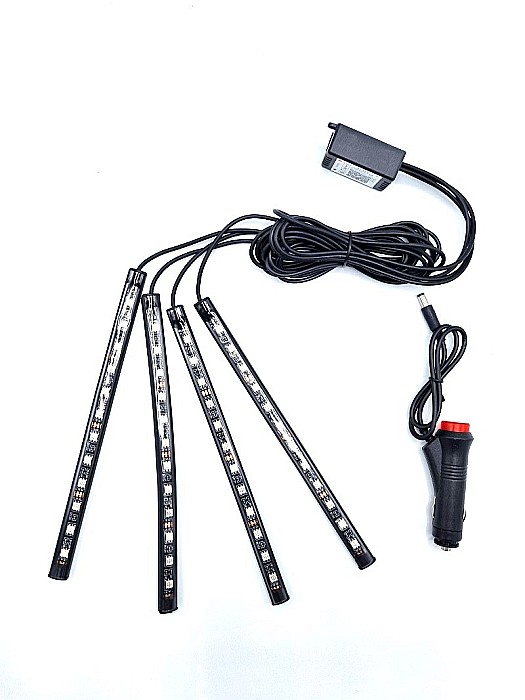 Lumini Ambientale KIT 4 Benzi Led RGB cu Aplicatie Bluetooth [3]