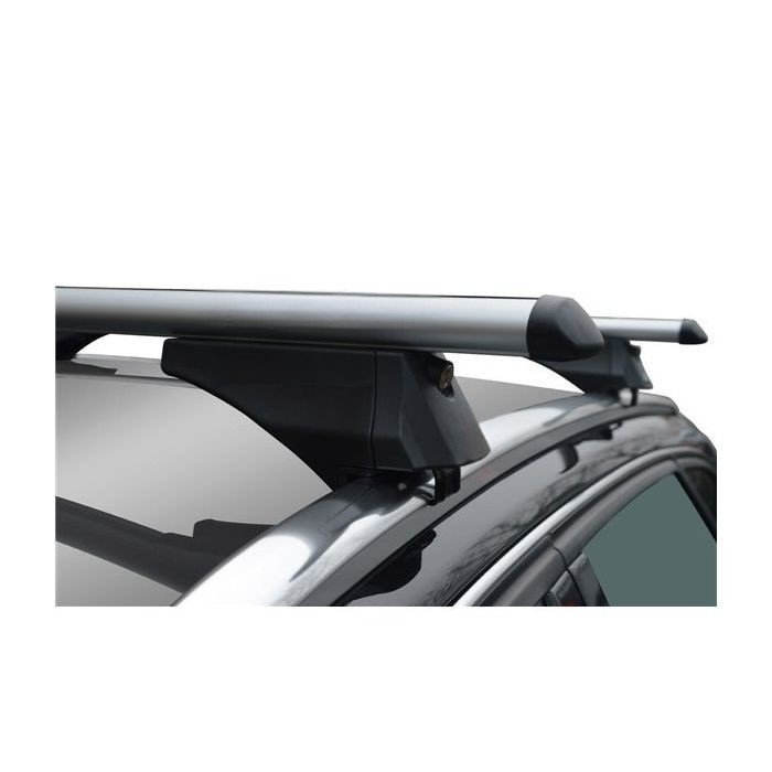 Bare Transversale Integrate Universale Aluminiu 120 cm, cu antifurt, compatibile cu bare longitudinale lipite plafon [7]