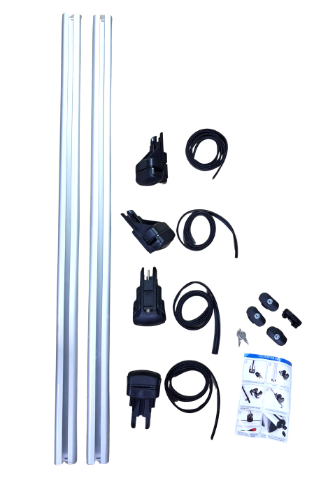 Bare Transversale Universale Aluminiu 120 cm, cu antifurt, portbagaj suplimentar [7]