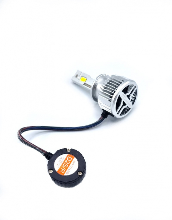 Bec Led D2S pentru far 6500K cu Canbus, Plug & Play 50W [3]
