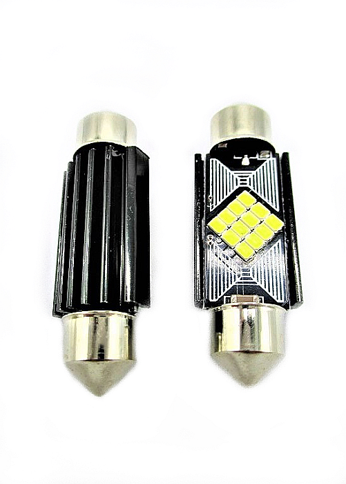 Bec Led Sofit 12 SMD Canbus 36/39 mm [3]