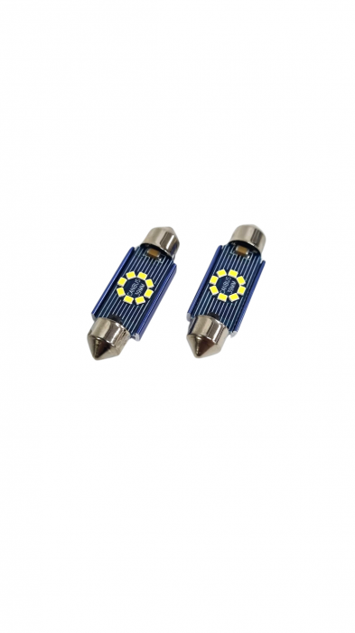 Bec Led Sofit 8 SMD 2016 39mm 12-24V [2]