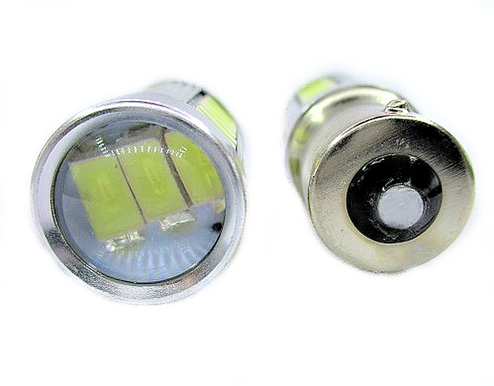 Bec semnal 33 SMD BA15S cu lupa [2]