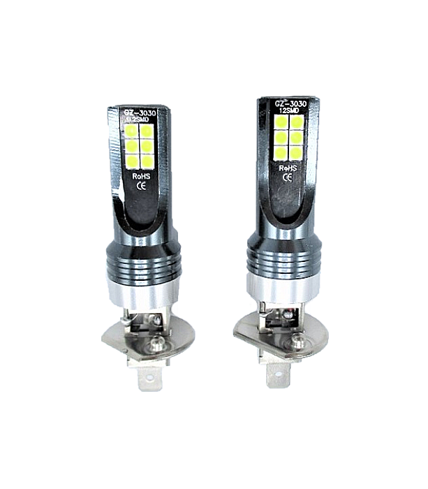 Becuri Led H1 pentru faruri 6500K cu Canbus, Plug & Play 50W 12-24V [2]