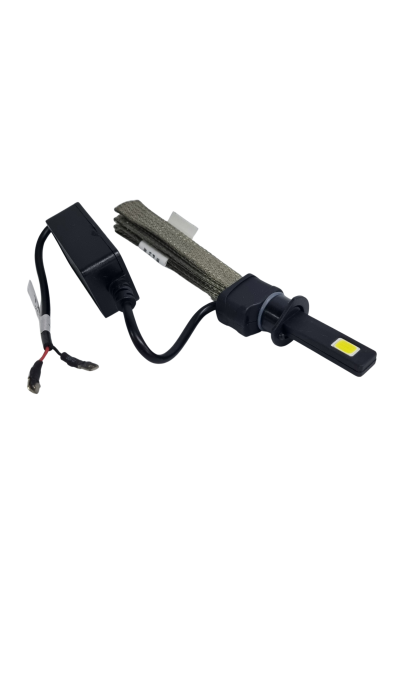 Becuri Led H1 7S Canbus, pentru faruri, radiator panglica metal 6000K [3]