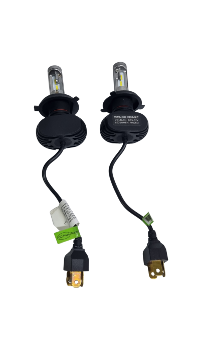 Becuri Led H4 S1 Canbus, pentru faruri 6500K [3]