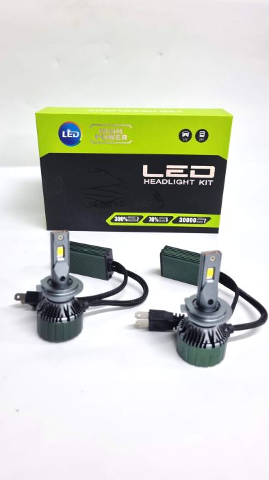 Becuri LED H7 Faruri Auto High Power 120W 21000LM 6000K Canbus 12-24V [4]