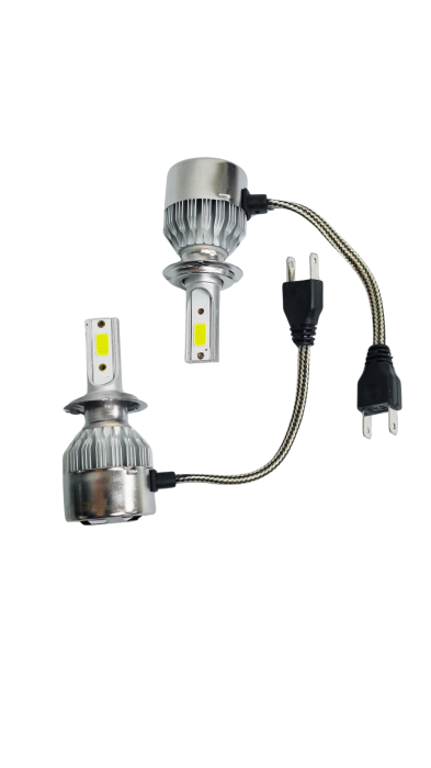 Becuri Led H7 C6 pentru faruri auto 6500K 12V [2]