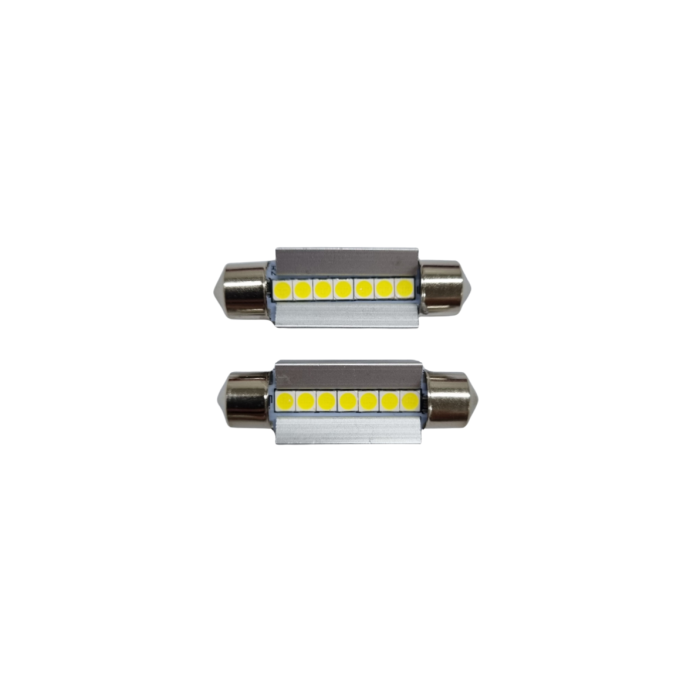 Becuri Sofit LED 4/6/7 SMD 3030 Alb Rece, Canbus 12V [1]