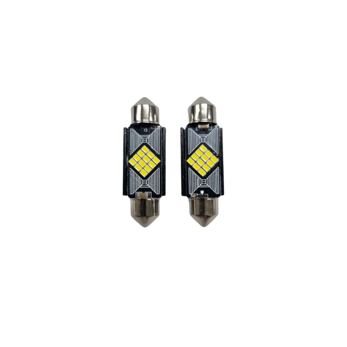 Becuri Sofit LED 12 SMD 2016 Alb Rece, Canbus 12V [1]