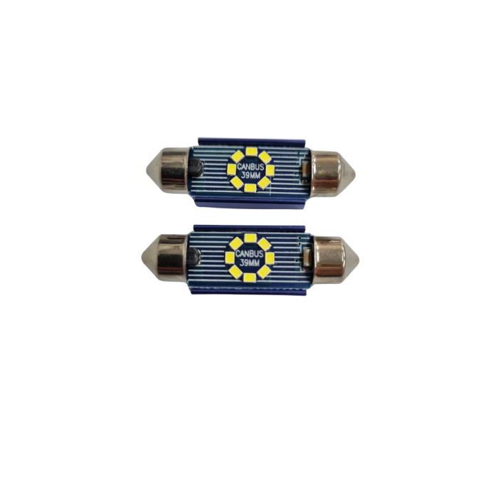 Becuri Sofit LED 8 SMD 2016 Alb Rece, Canbus 12-24V [1]
