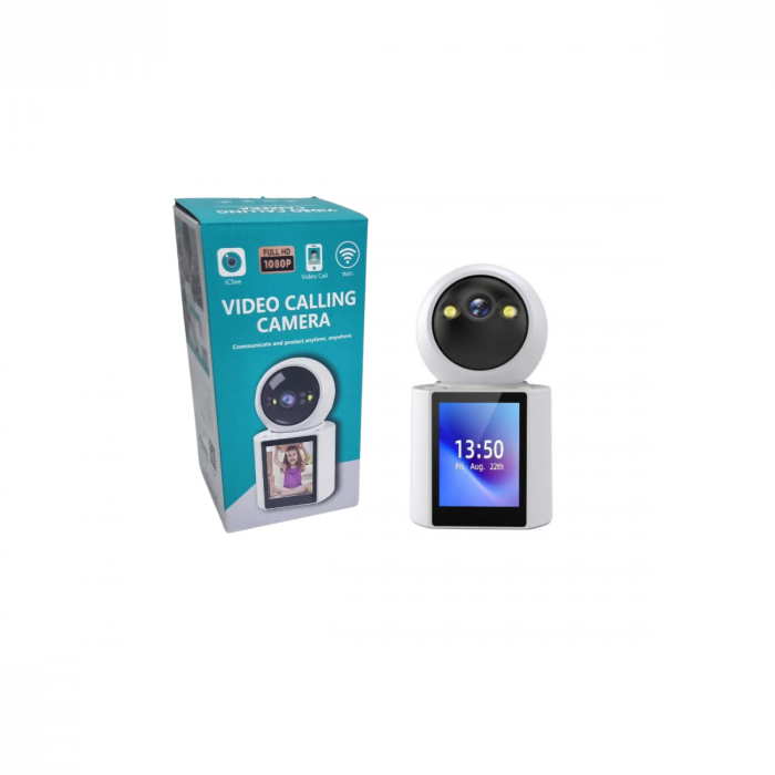 Camera WiFi Monitor supraveghere Video/Audio 1080P, Vedere Nocturna & Senzor Miscare [6]