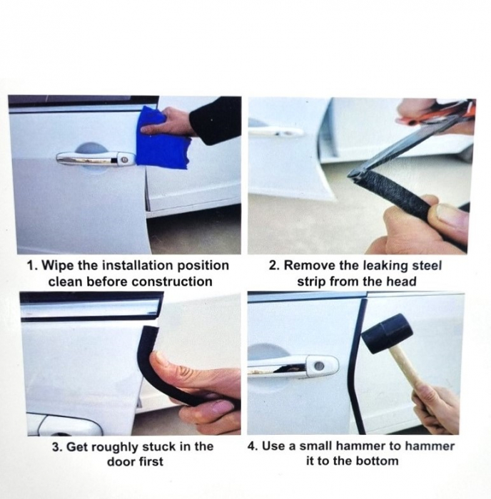 Ornament Banda de Protectie Portiera tip Cheder 5M [4]