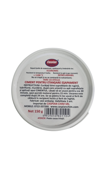 Ciment pentru etansare esapament Caspian 150g [2]