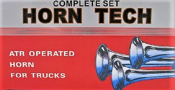 Claxon auto 3 goarne 12-24 V [3]