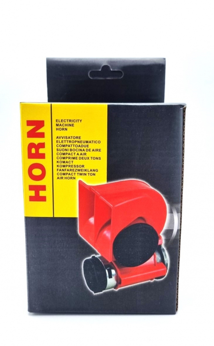 Claxon auto tip Melc cu Compresor 12V [4]