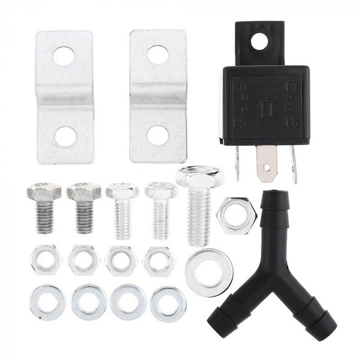 Claxon cu 2 Goarne si Compresor 12V [3]