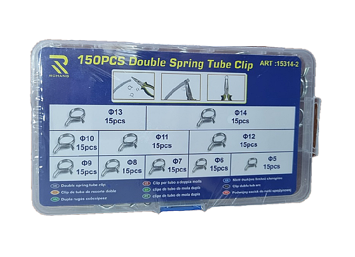 Coliere tip arc pentru furtun 150pcs [2]
