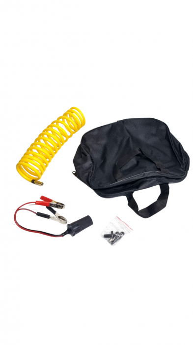 Compresor auto 2 Cilindri 85 l/minut cu Lanterna 12V [4]