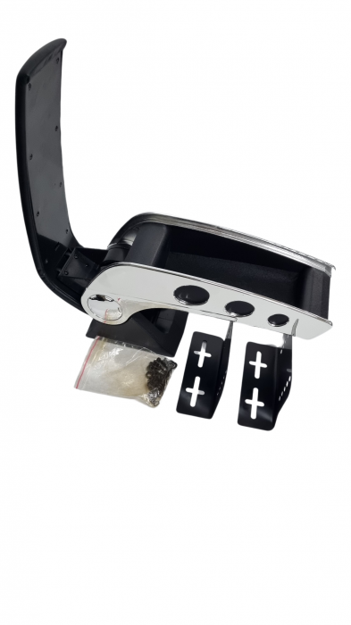 Cotiera auto universala reglabila 8228 crom [4]