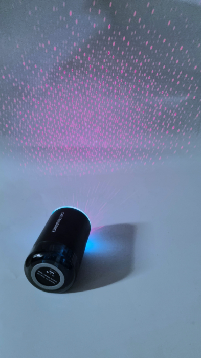 Difuzor Aromaterapie Profesional cu Acumulator, Lumini Ambientale, Proiectie Stele Plafon, Parfum Inclus [4]