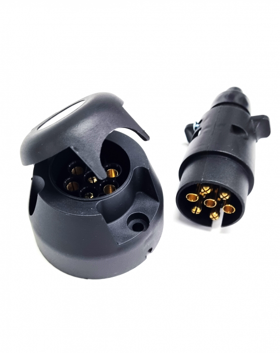 Fisa cu priza remorca plastic 7 PINI 12V [2]
