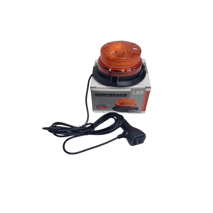 Girofar LED 9 functii, cu talpa magnet, efect rotatie 360° 12V-24V [4]