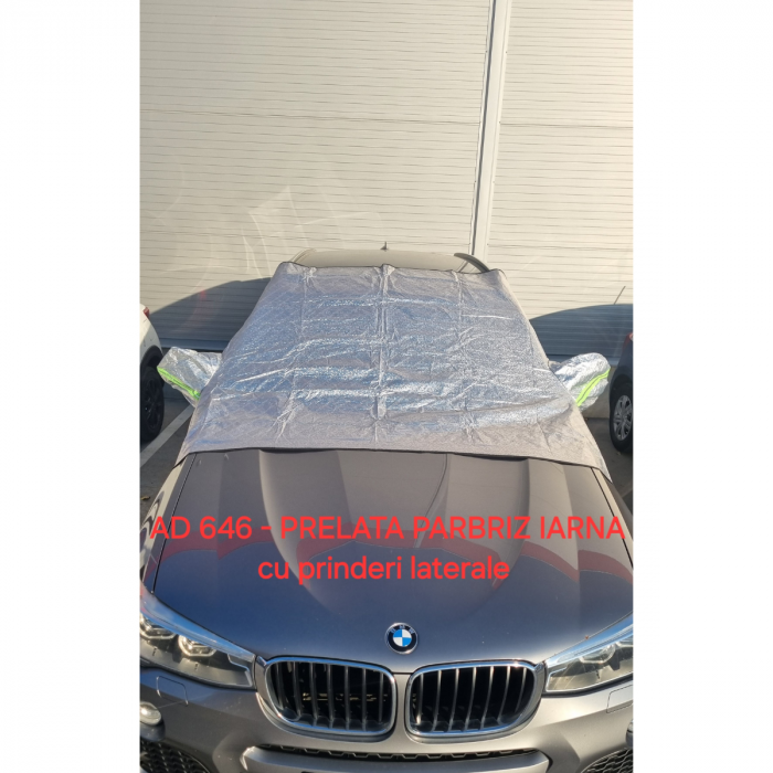 Husa Protectie Parbriz si Oglinzi cu prinderi laterale 145x230cm [2]