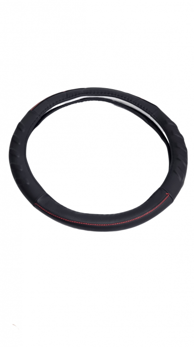 Husa volan din piele ecologica 37-39 cm AD559 [5]