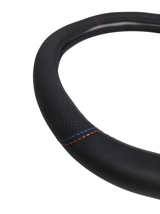 Husa volan forma D 38 cm piele ecologica antiderapanta pentru volan sport [3]