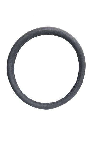 Husa volan piele ecologica 37-39cm Gri [3]