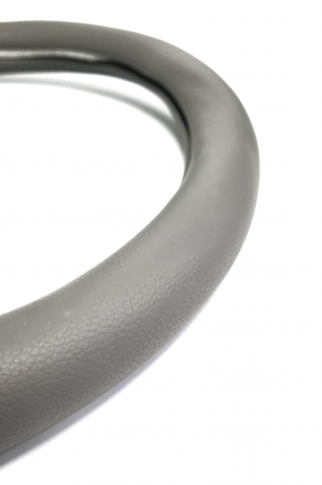 Husa volan piele ecologica 37-39cm Gri [2]