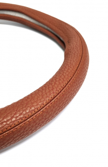 Husa volan piele ecologica 37-39cm Maro [2]